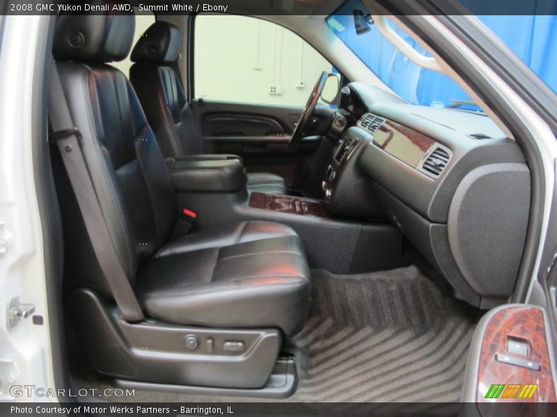 Summit White / Ebony 2008 GMC Yukon Denali AWD