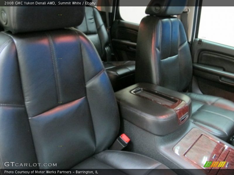 Summit White / Ebony 2008 GMC Yukon Denali AWD