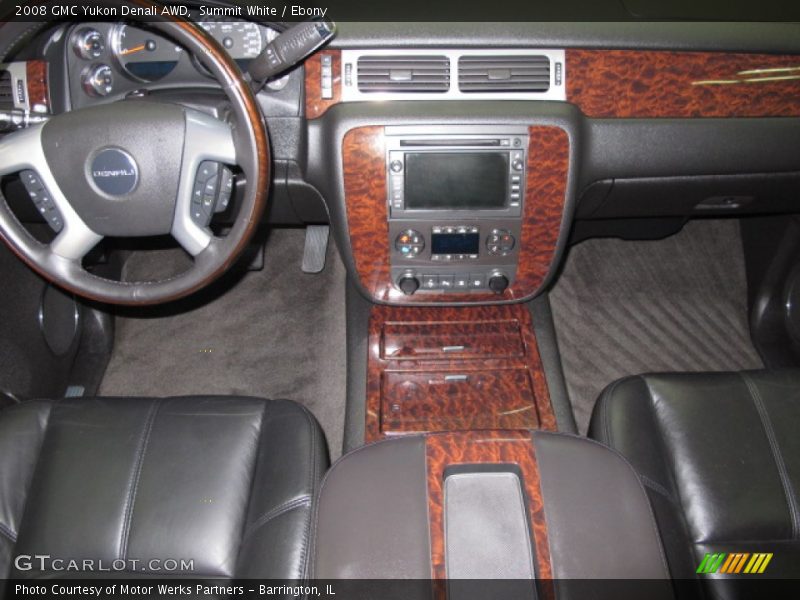 Summit White / Ebony 2008 GMC Yukon Denali AWD