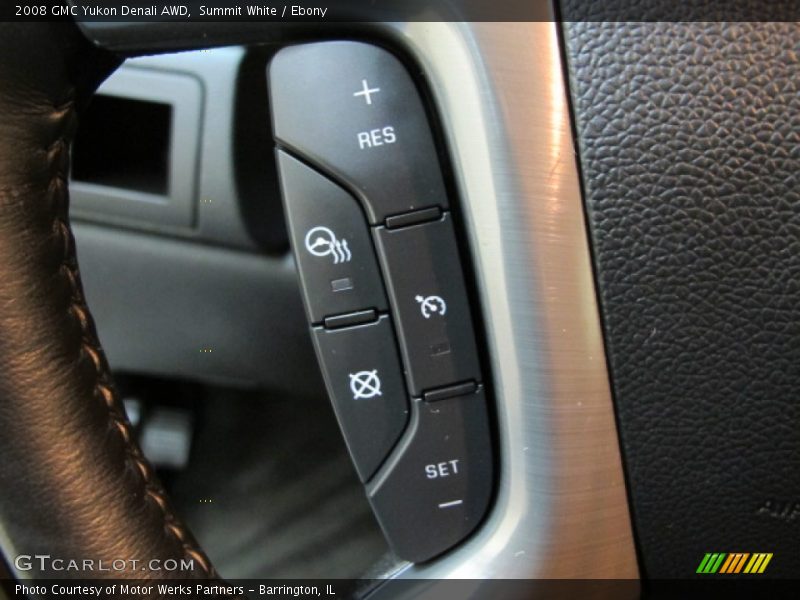 Summit White / Ebony 2008 GMC Yukon Denali AWD