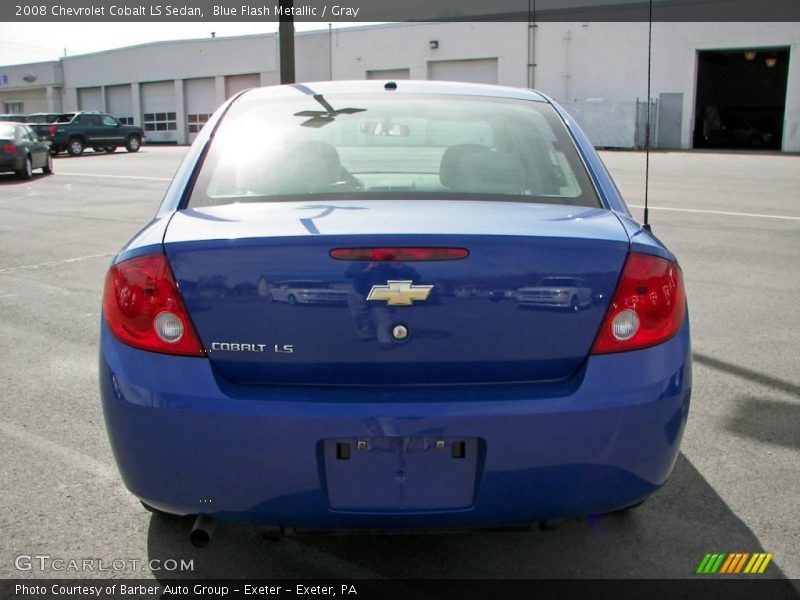 Blue Flash Metallic / Gray 2008 Chevrolet Cobalt LS Sedan