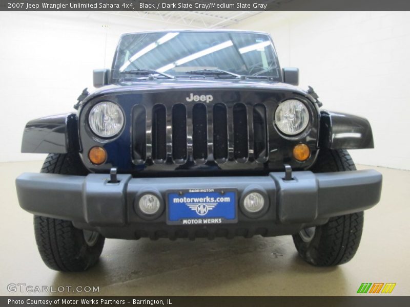 Black / Dark Slate Gray/Medium Slate Gray 2007 Jeep Wrangler Unlimited Sahara 4x4