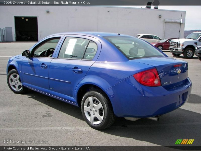 Blue Flash Metallic / Gray 2008 Chevrolet Cobalt LS Sedan