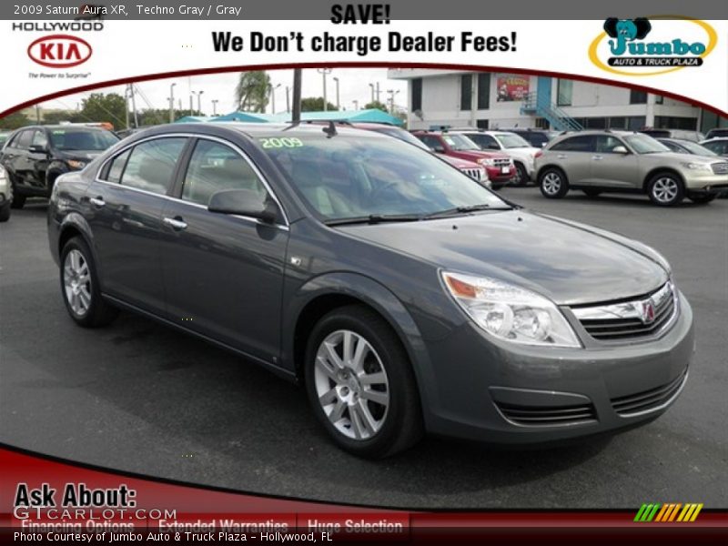 Techno Gray / Gray 2009 Saturn Aura XR