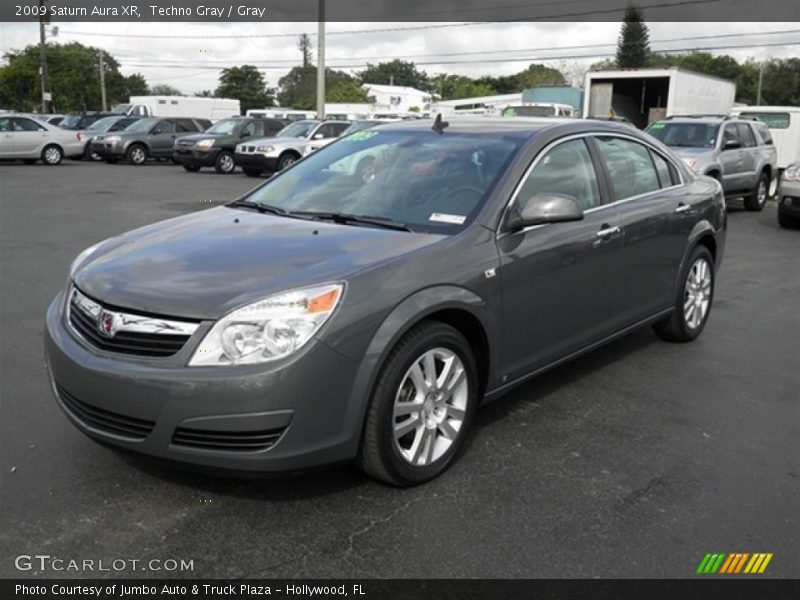 Techno Gray / Gray 2009 Saturn Aura XR