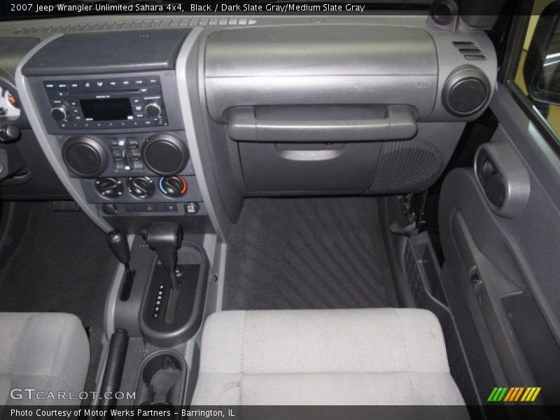 Black / Dark Slate Gray/Medium Slate Gray 2007 Jeep Wrangler Unlimited Sahara 4x4