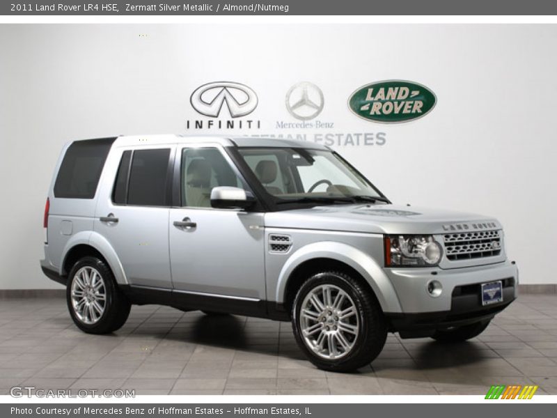 Zermatt Silver Metallic / Almond/Nutmeg 2011 Land Rover LR4 HSE