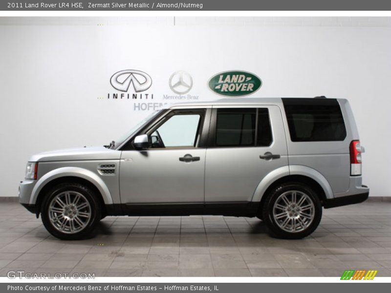 Zermatt Silver Metallic / Almond/Nutmeg 2011 Land Rover LR4 HSE