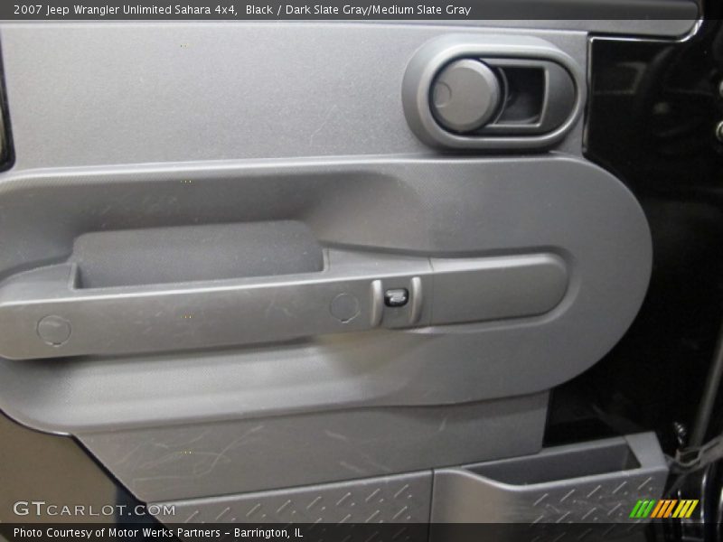 Black / Dark Slate Gray/Medium Slate Gray 2007 Jeep Wrangler Unlimited Sahara 4x4