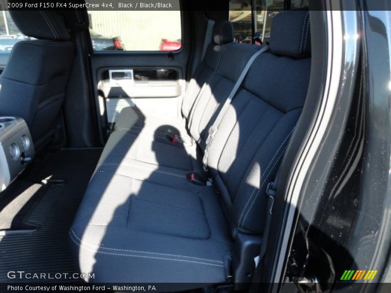 Black / Black/Black 2009 Ford F150 FX4 SuperCrew 4x4