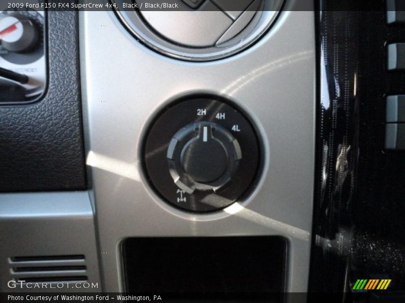 Black / Black/Black 2009 Ford F150 FX4 SuperCrew 4x4
