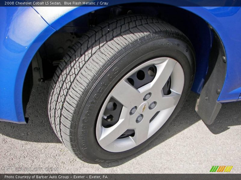 Blue Flash Metallic / Gray 2008 Chevrolet Cobalt LS Sedan