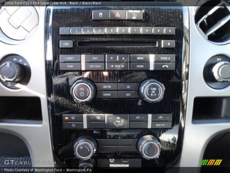 Black / Black/Black 2009 Ford F150 FX4 SuperCrew 4x4