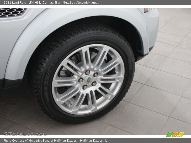 Zermatt Silver Metallic / Almond/Nutmeg 2011 Land Rover LR4 HSE