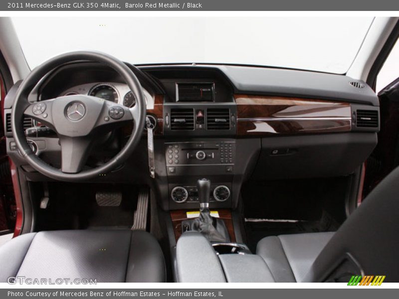 Barolo Red Metallic / Black 2011 Mercedes-Benz GLK 350 4Matic