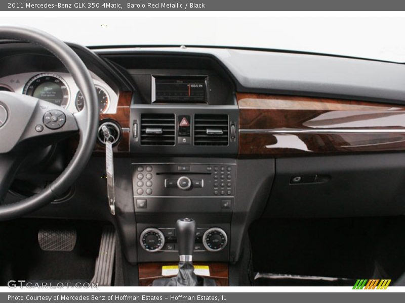 Barolo Red Metallic / Black 2011 Mercedes-Benz GLK 350 4Matic