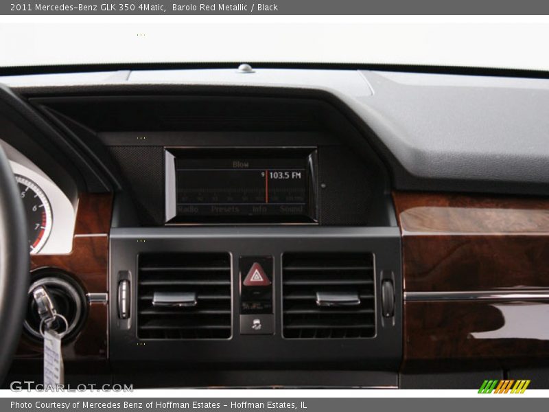 Barolo Red Metallic / Black 2011 Mercedes-Benz GLK 350 4Matic