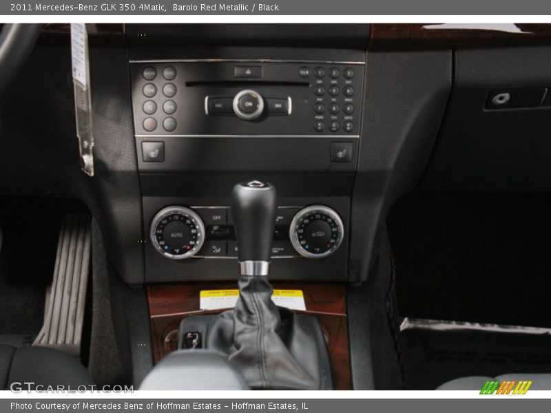 Barolo Red Metallic / Black 2011 Mercedes-Benz GLK 350 4Matic