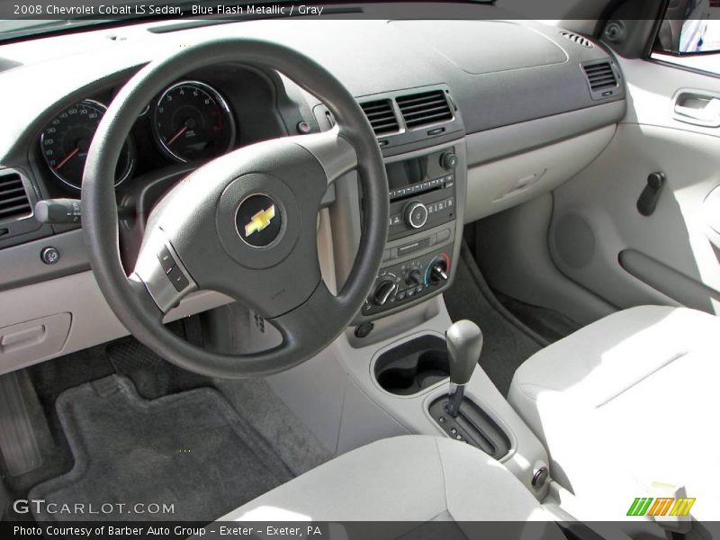 Blue Flash Metallic / Gray 2008 Chevrolet Cobalt LS Sedan