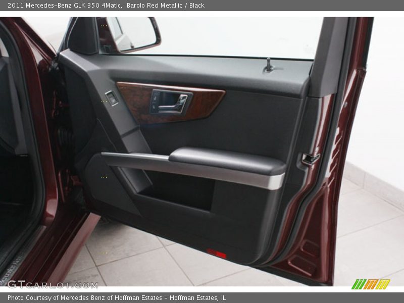 Barolo Red Metallic / Black 2011 Mercedes-Benz GLK 350 4Matic