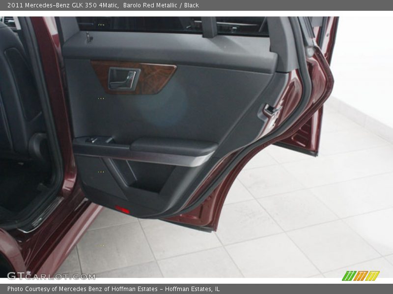 Barolo Red Metallic / Black 2011 Mercedes-Benz GLK 350 4Matic