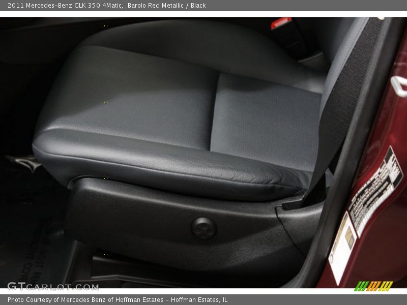 Barolo Red Metallic / Black 2011 Mercedes-Benz GLK 350 4Matic