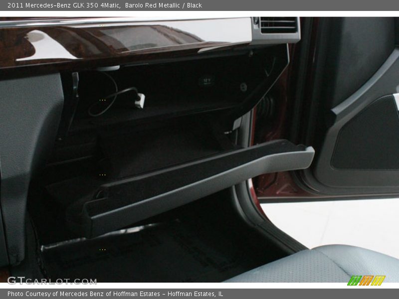 Barolo Red Metallic / Black 2011 Mercedes-Benz GLK 350 4Matic