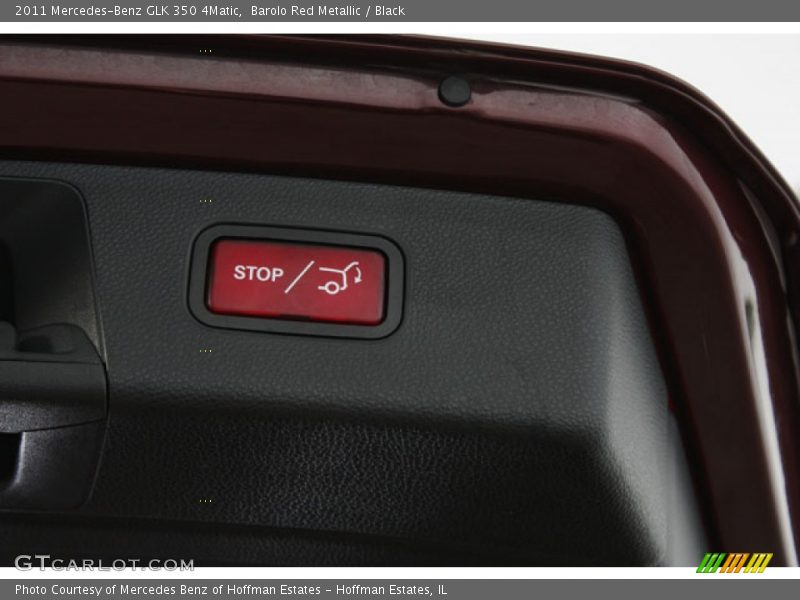 Barolo Red Metallic / Black 2011 Mercedes-Benz GLK 350 4Matic