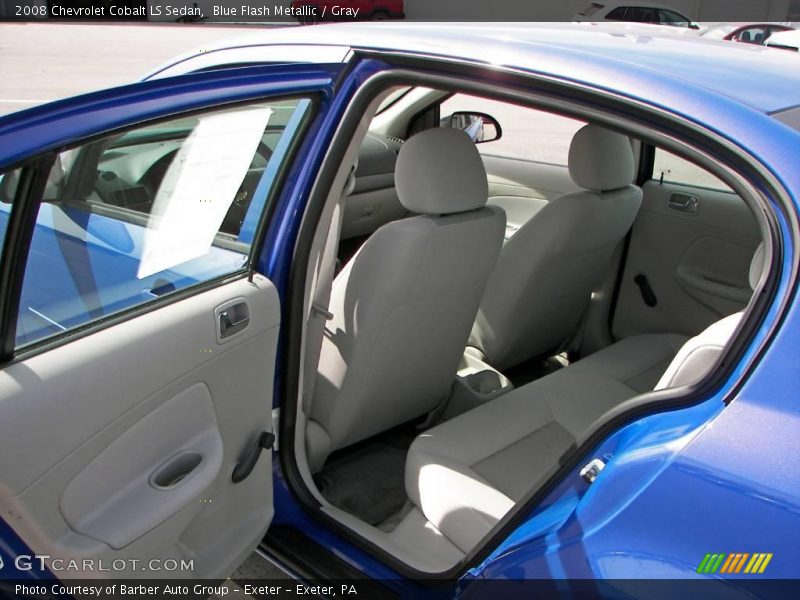 Blue Flash Metallic / Gray 2008 Chevrolet Cobalt LS Sedan