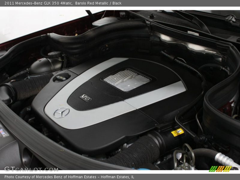 Barolo Red Metallic / Black 2011 Mercedes-Benz GLK 350 4Matic
