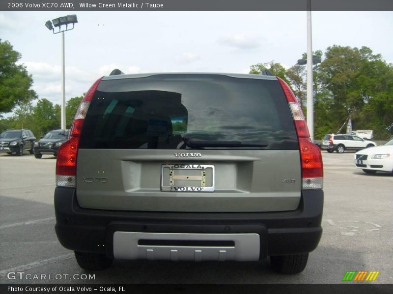 Willow Green Metallic / Taupe 2006 Volvo XC70 AWD