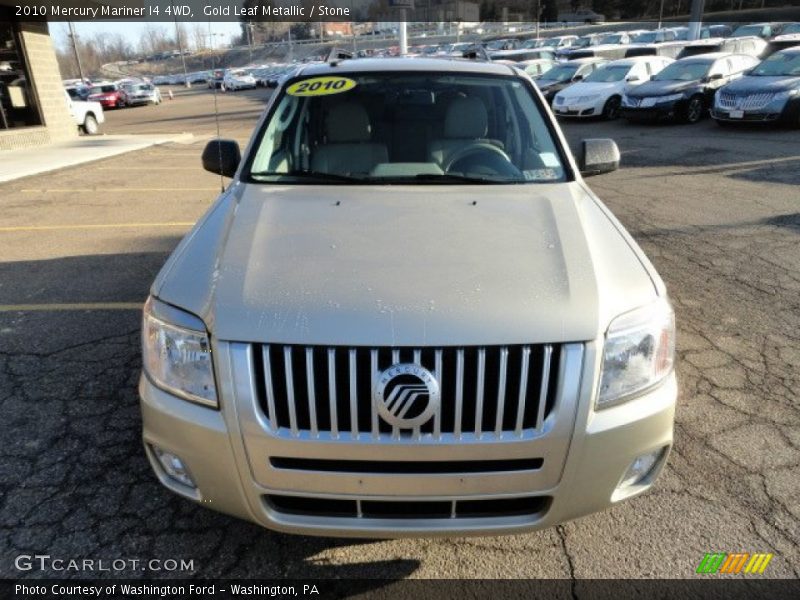Gold Leaf Metallic / Stone 2010 Mercury Mariner I4 4WD