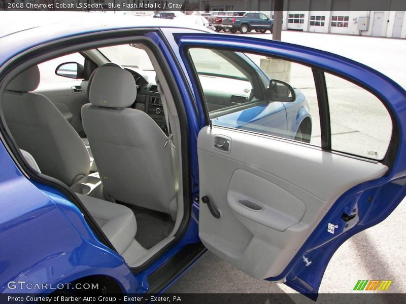 Blue Flash Metallic / Gray 2008 Chevrolet Cobalt LS Sedan