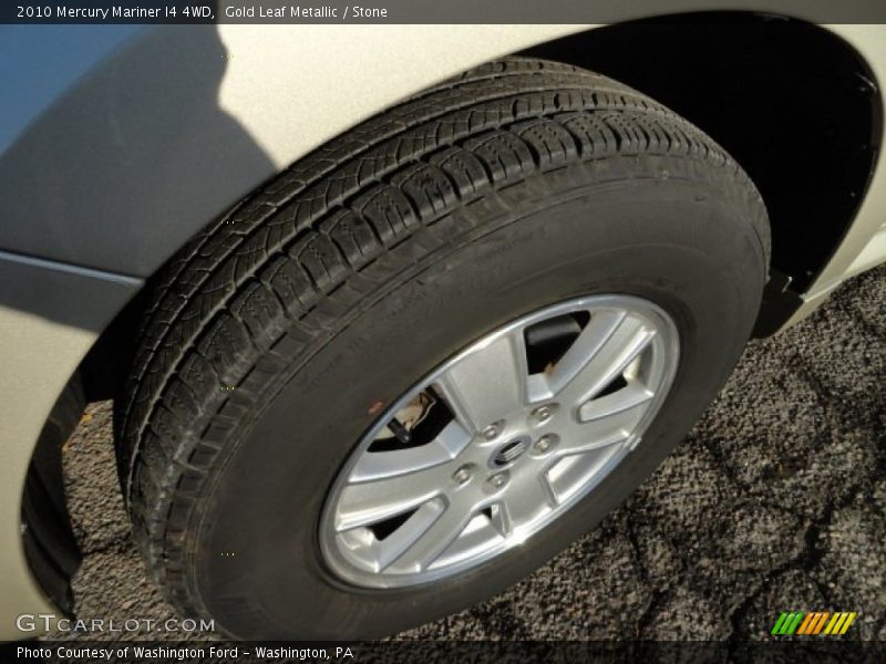 Gold Leaf Metallic / Stone 2010 Mercury Mariner I4 4WD