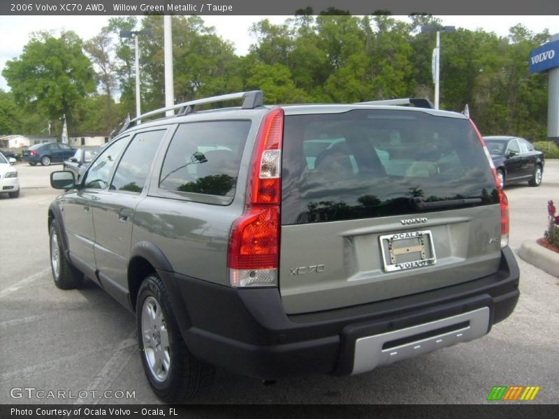 Willow Green Metallic / Taupe 2006 Volvo XC70 AWD