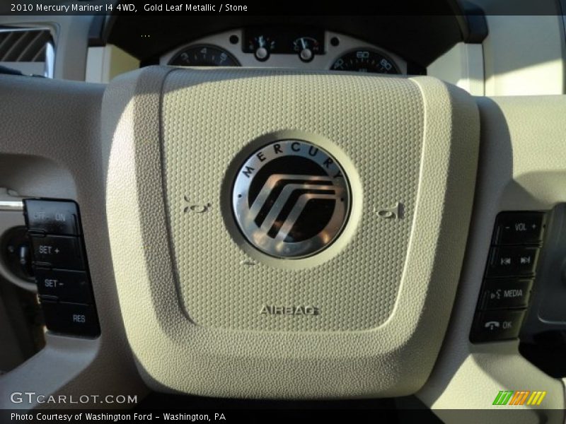 Gold Leaf Metallic / Stone 2010 Mercury Mariner I4 4WD