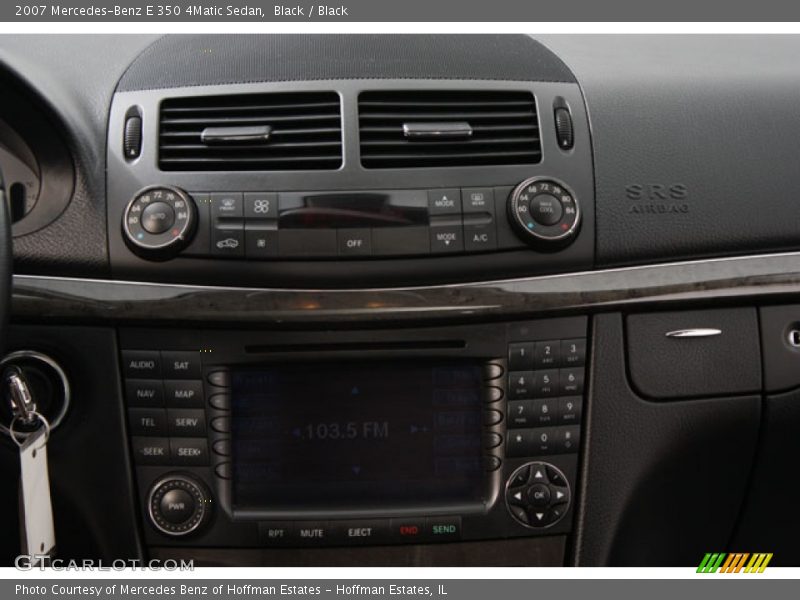 Black / Black 2007 Mercedes-Benz E 350 4Matic Sedan