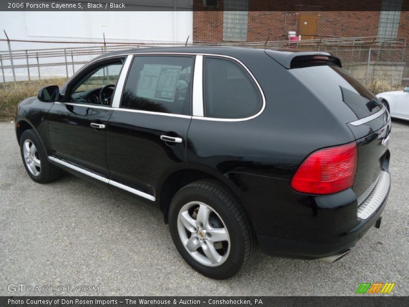 Black / Black 2006 Porsche Cayenne S