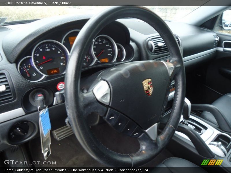 Black / Black 2006 Porsche Cayenne S