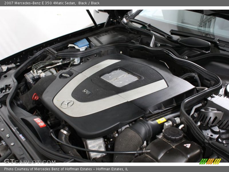 Black / Black 2007 Mercedes-Benz E 350 4Matic Sedan