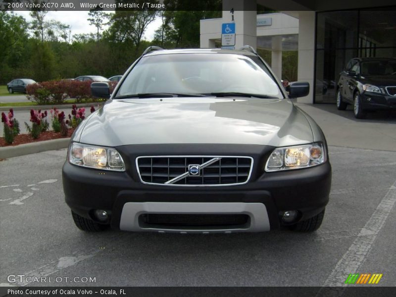 Willow Green Metallic / Taupe 2006 Volvo XC70 AWD