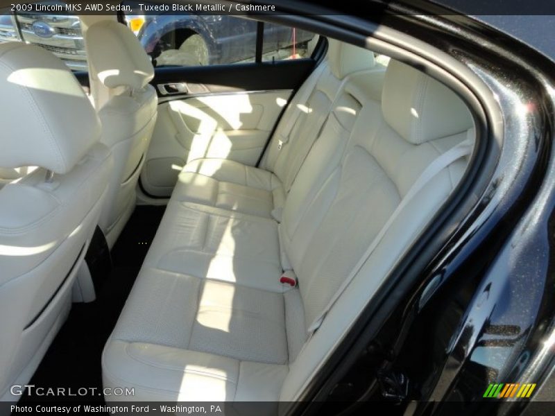 Tuxedo Black Metallic / Cashmere 2009 Lincoln MKS AWD Sedan