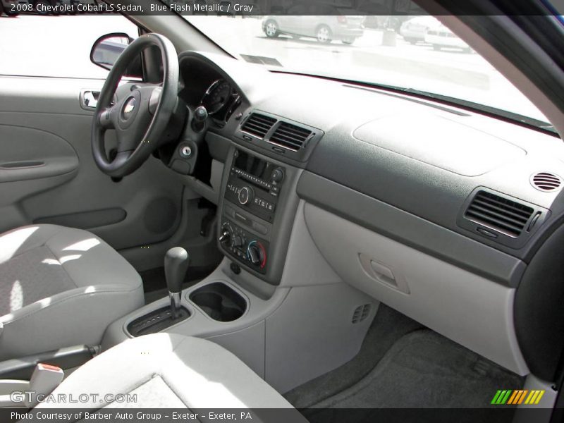 Blue Flash Metallic / Gray 2008 Chevrolet Cobalt LS Sedan