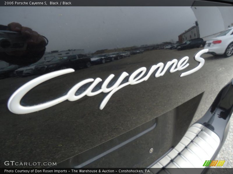 Black / Black 2006 Porsche Cayenne S