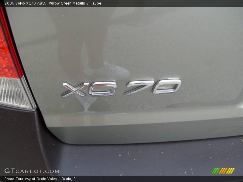 Willow Green Metallic / Taupe 2006 Volvo XC70 AWD