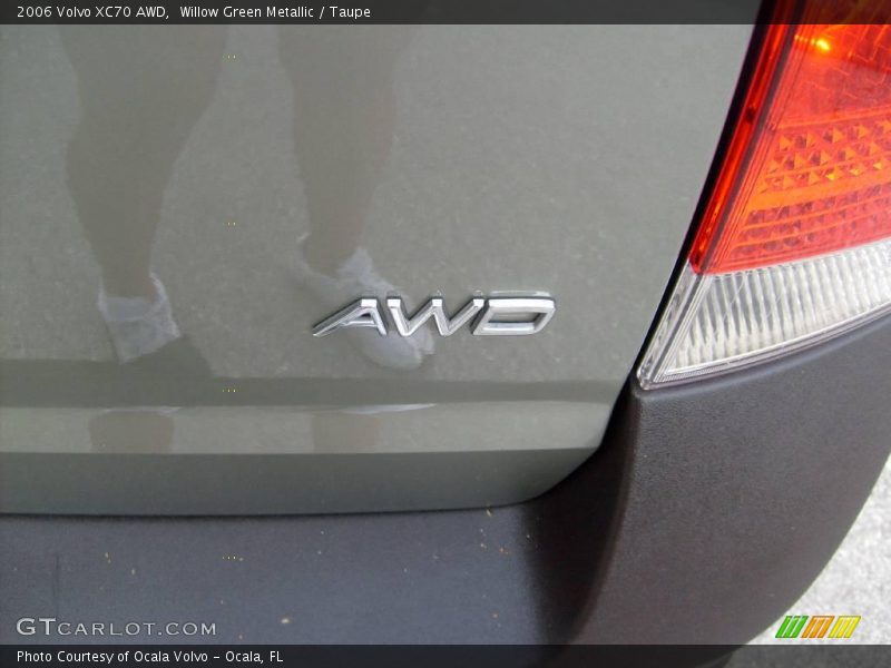 Willow Green Metallic / Taupe 2006 Volvo XC70 AWD