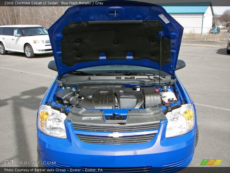 Blue Flash Metallic / Gray 2008 Chevrolet Cobalt LS Sedan