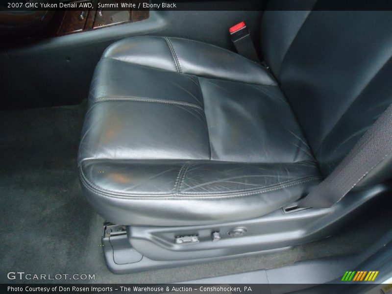 Summit White / Ebony Black 2007 GMC Yukon Denali AWD