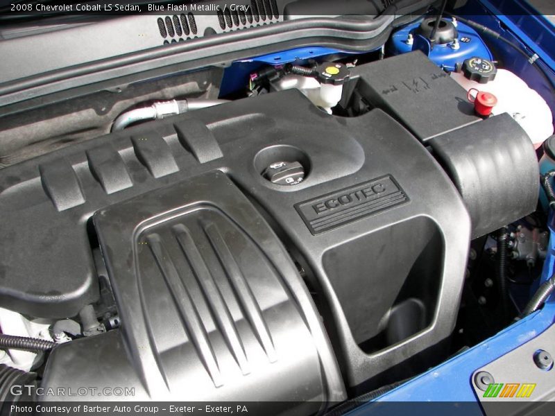 Blue Flash Metallic / Gray 2008 Chevrolet Cobalt LS Sedan