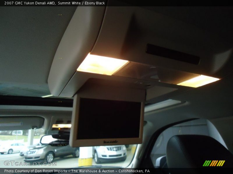 Summit White / Ebony Black 2007 GMC Yukon Denali AWD